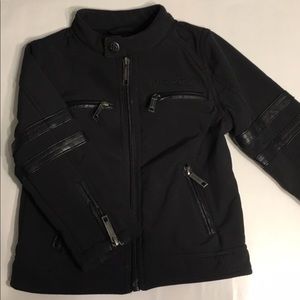 Urban Republic Biker Jacket Black Size 4T